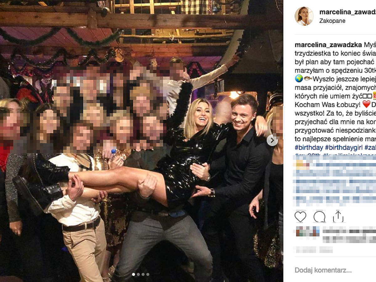 Urodziny Marceliny Zawadzkiej. Pierwsze zdjęcia z Rafałem Jonkiszem