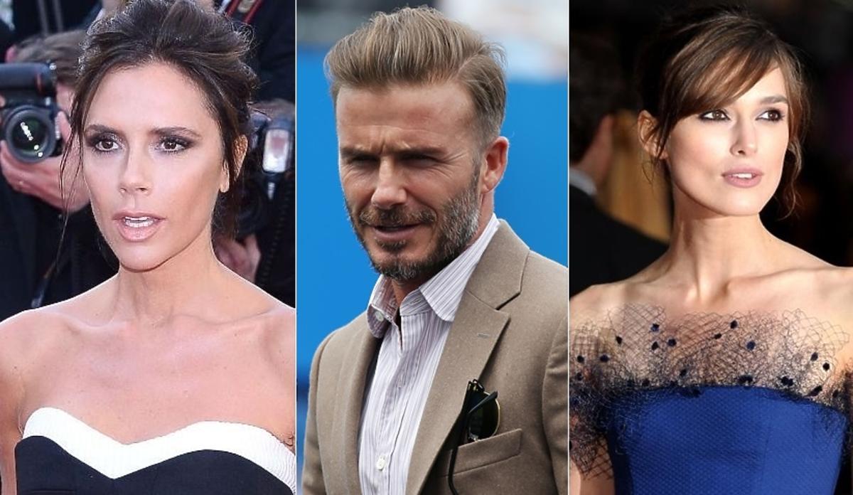 Victoria Beckham, David Beckham, Keira Knightley, Daniel Craig