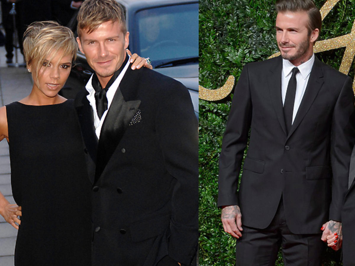 Victoria Beckham w blond włosach
