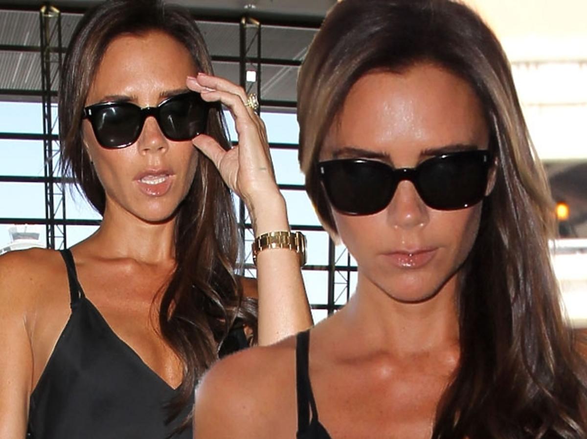 Victoria Beckham w czerni