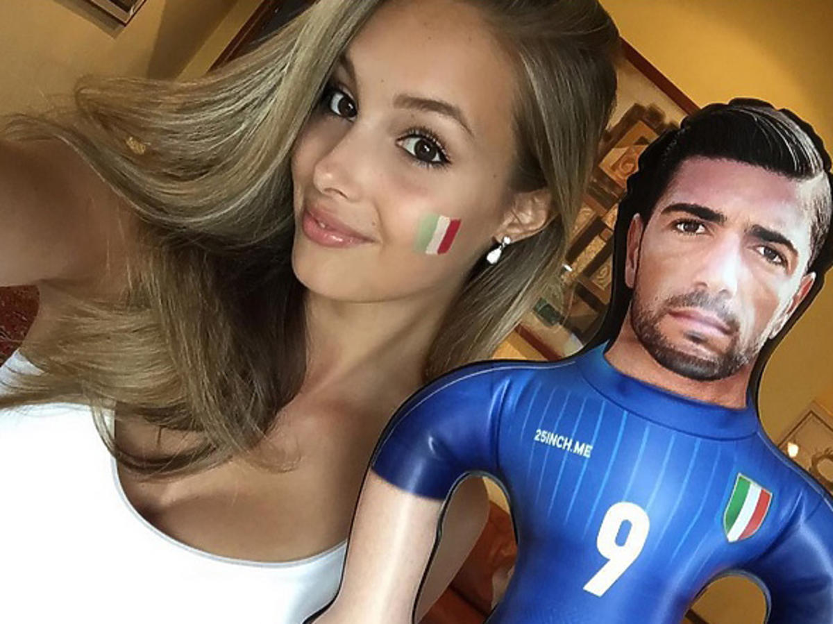 Viktoria Varga, partnerka Graziano Pellè