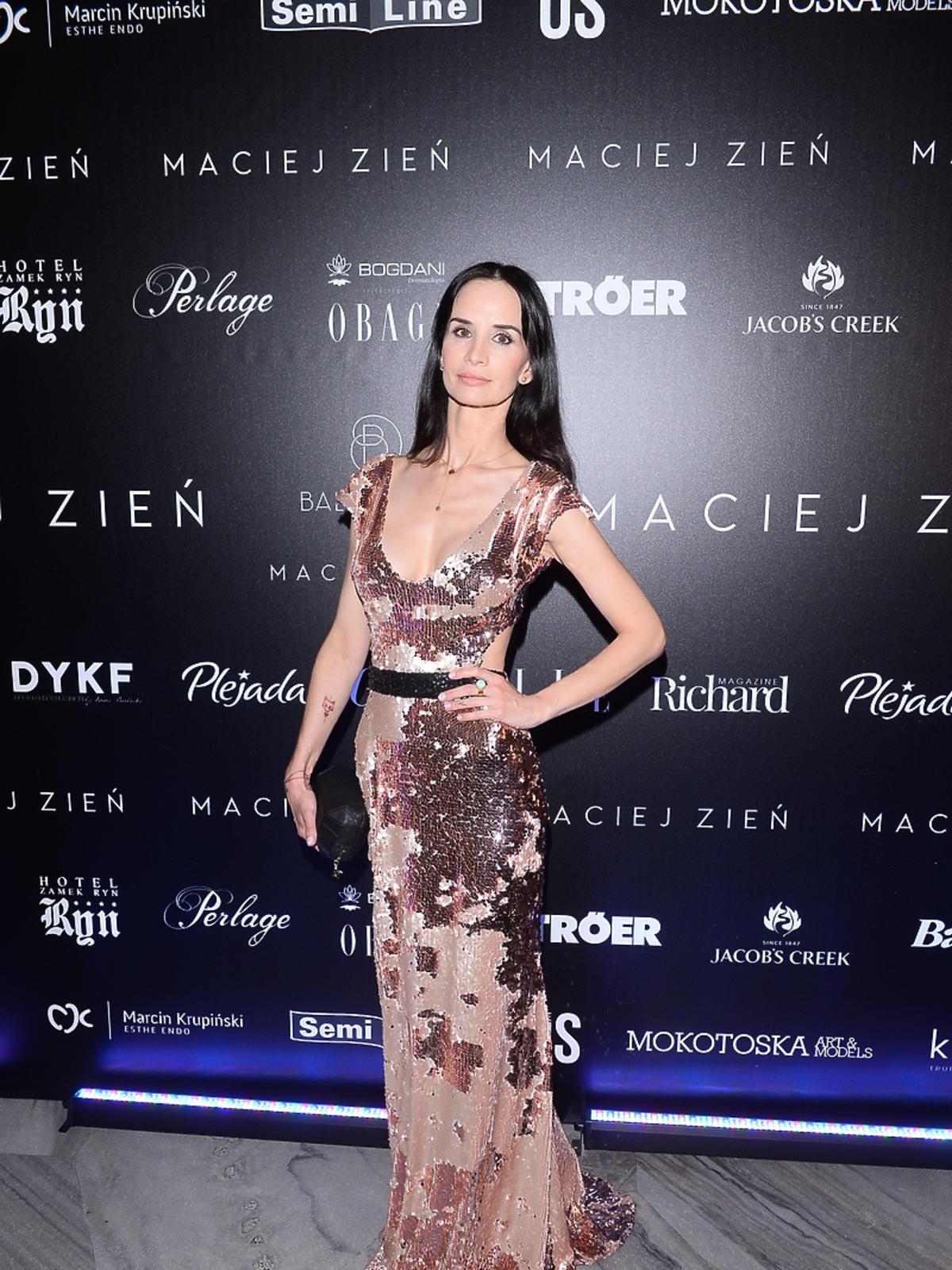 Viola Kołakowska na pokazie Macieja Zienia