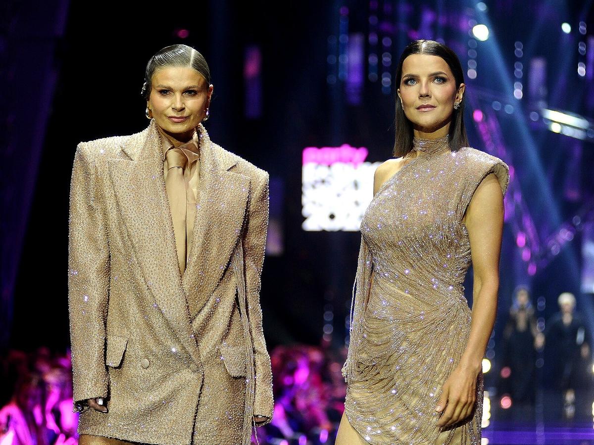 Viola Piekut i Joanna Jabłczyńska na Party Fashion Night 2023