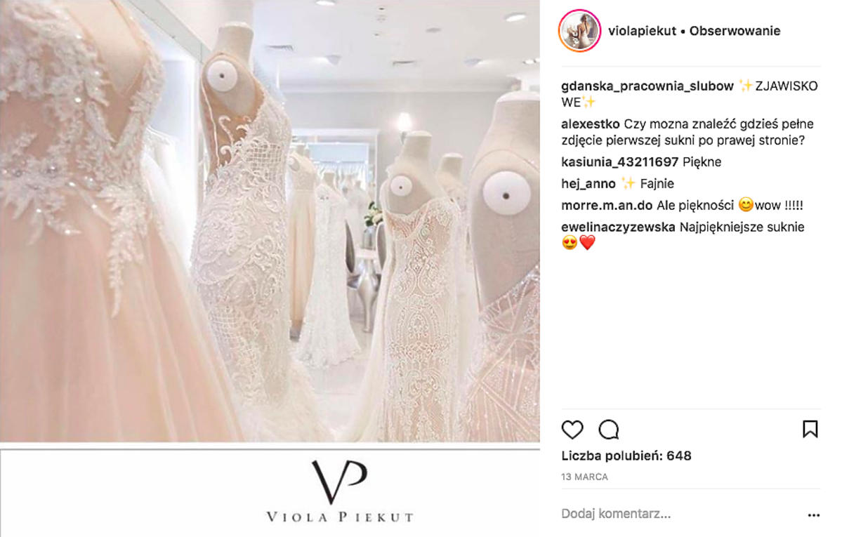 Viola Piekut suknie ślubne