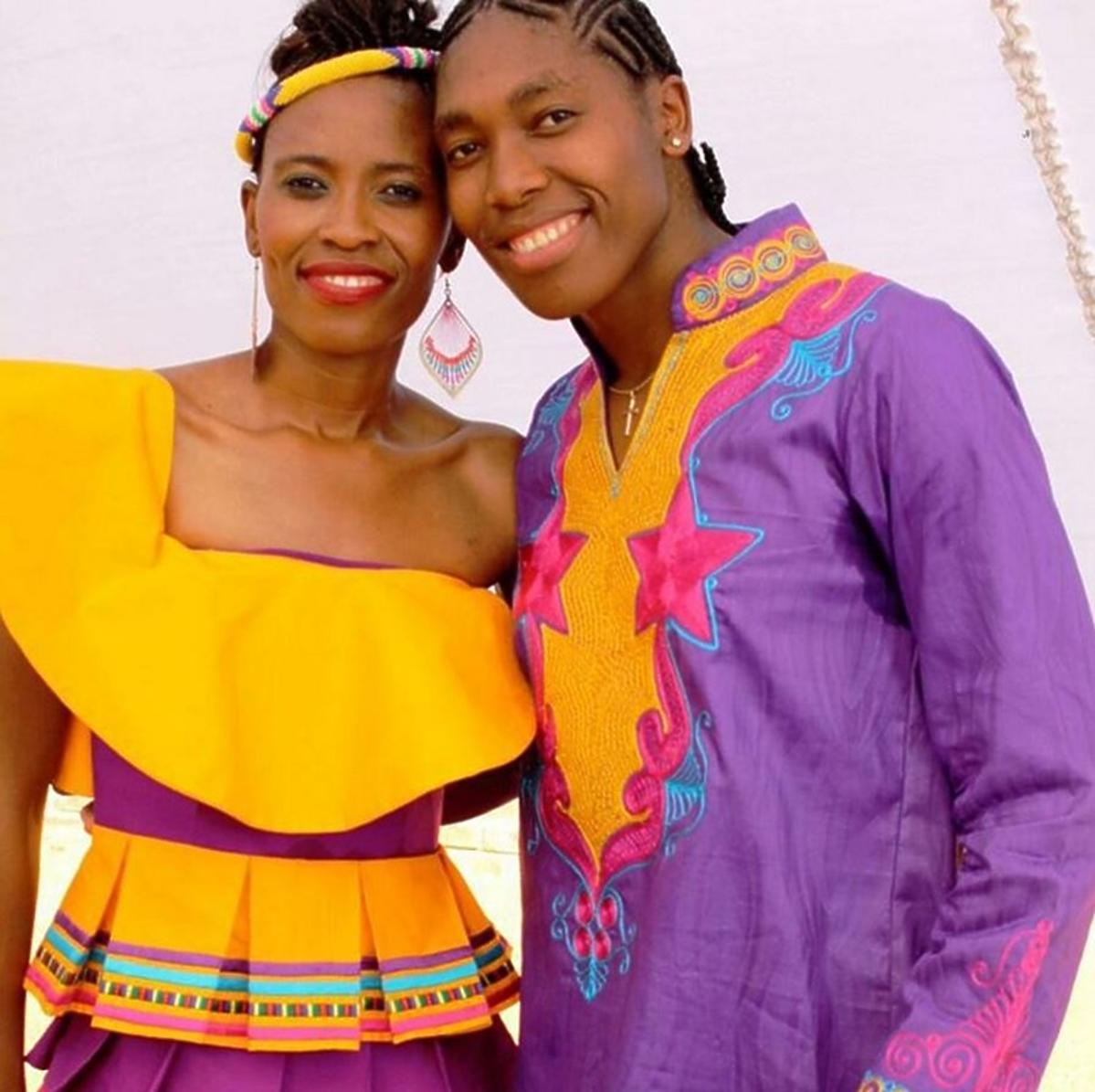 Violet Raseboya i Caster Semenya