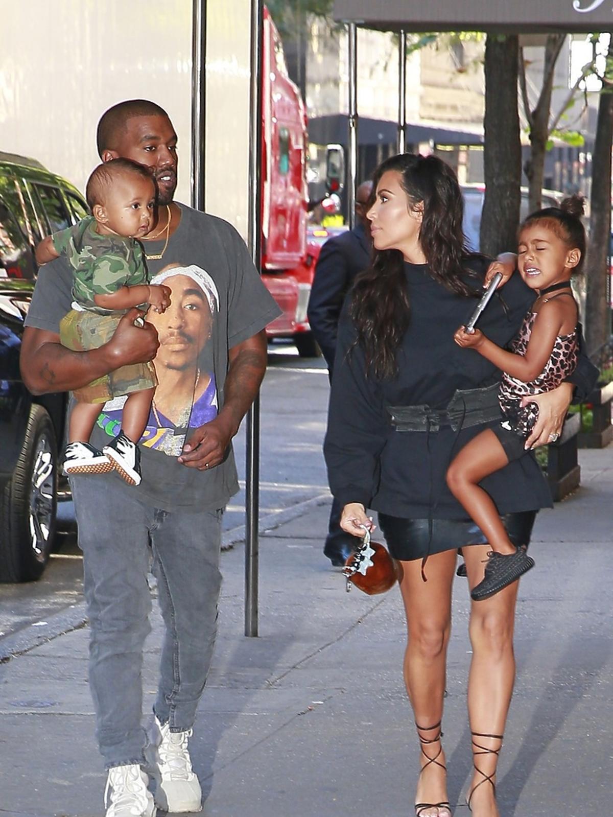 vvKanye West, Saint West, North West