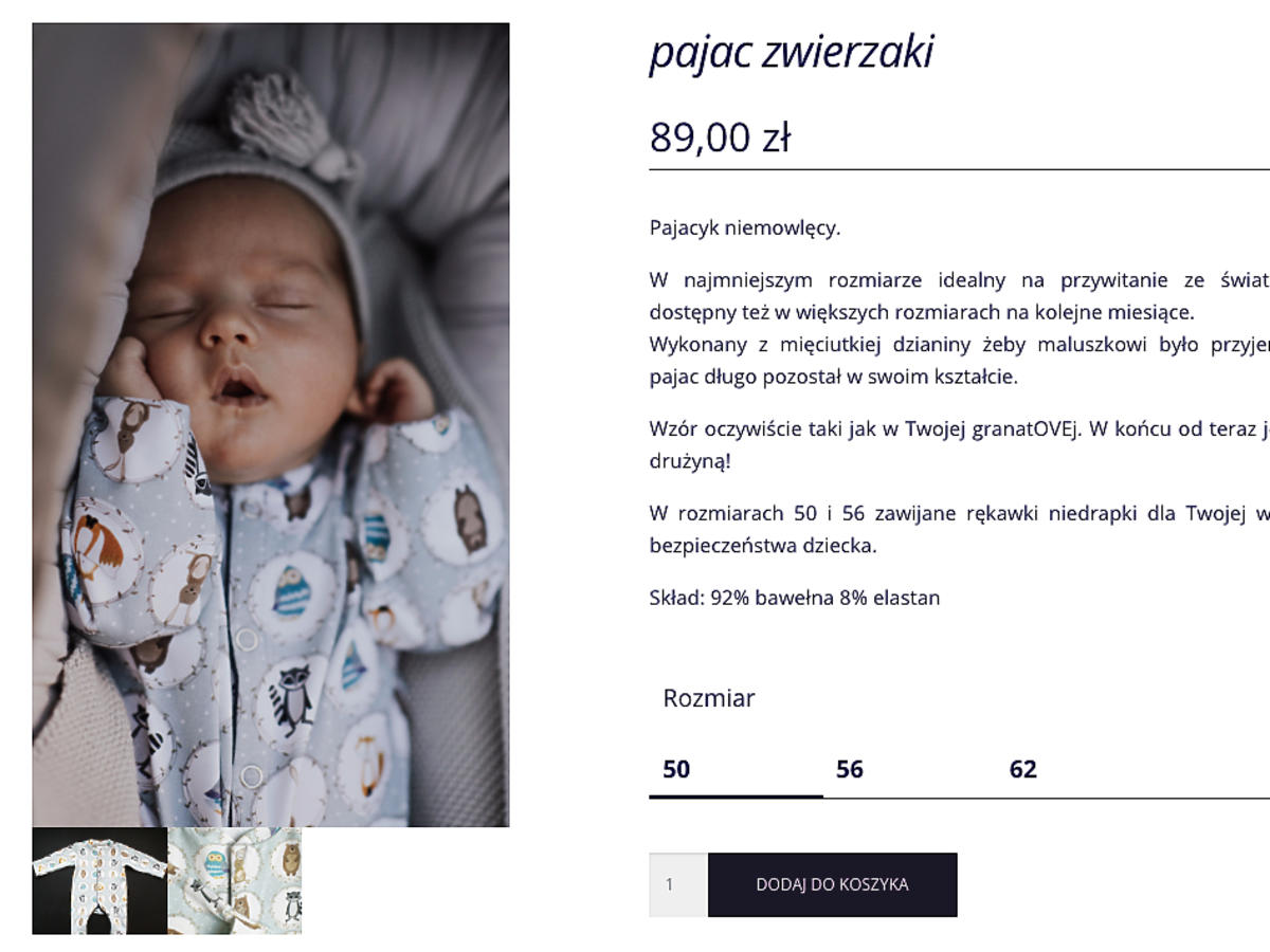 W co ubrany jest Liam Szczęsny?