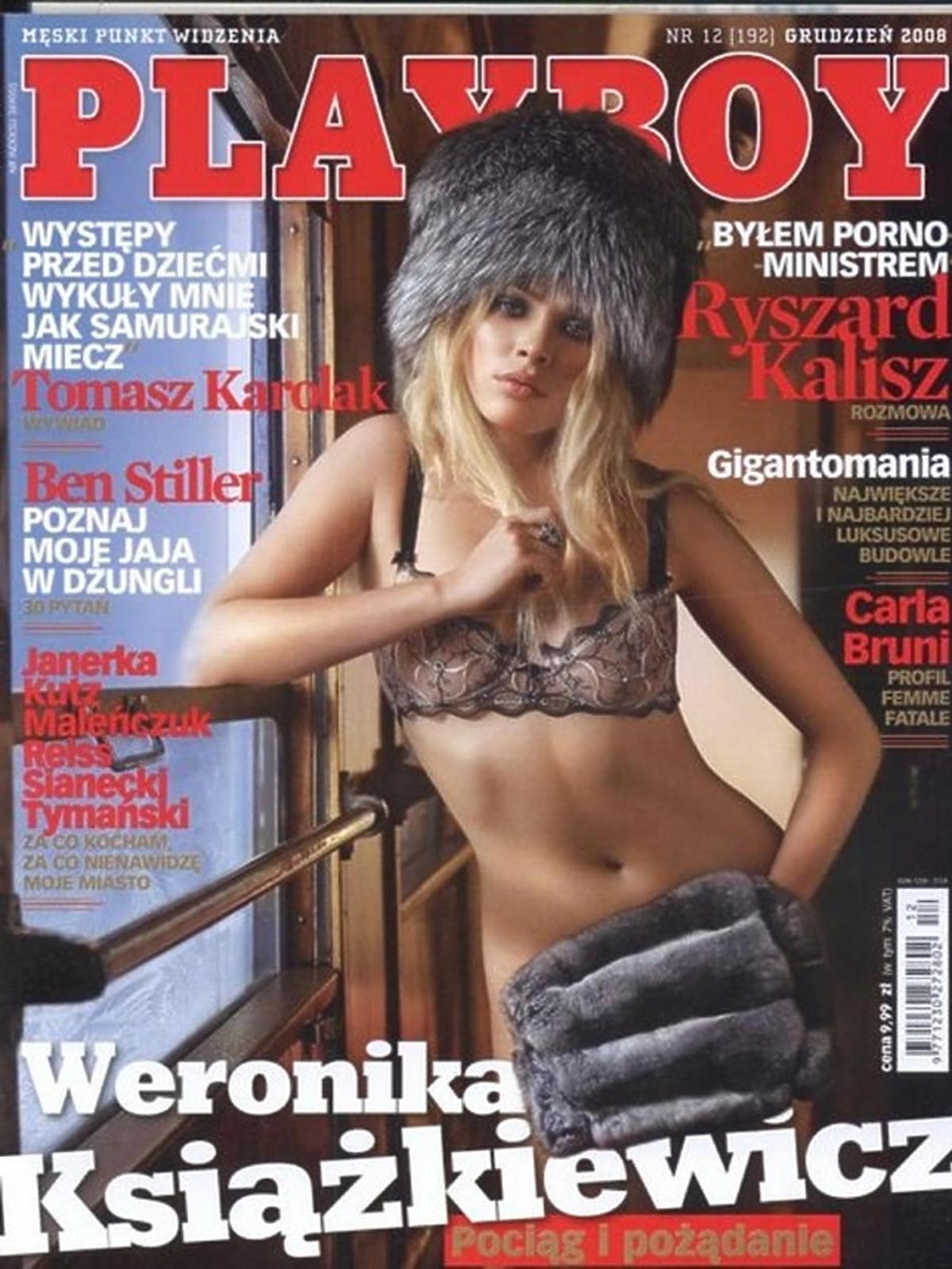 Weronika Książkiewicz w nagiej sesji dla Playboya