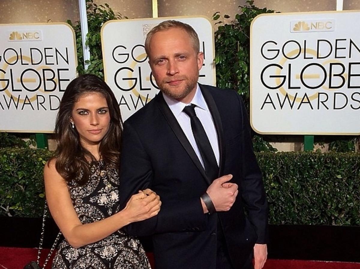 Weronika Rosati i Piotr Adamczyk na Złotych Globach 2015
