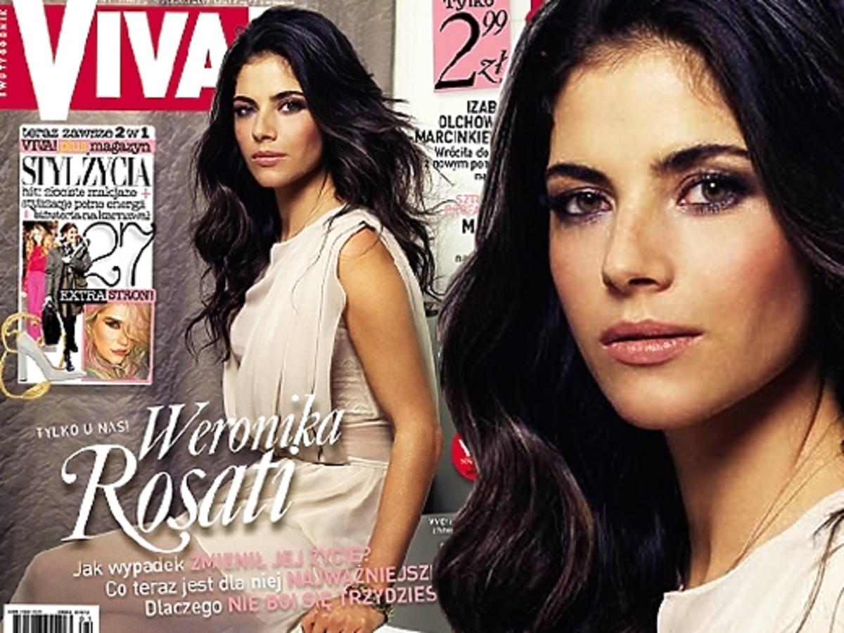 Weronika Rosati w wywiadzie dla Vivy! Weronika Rosati o złamanej nodze
