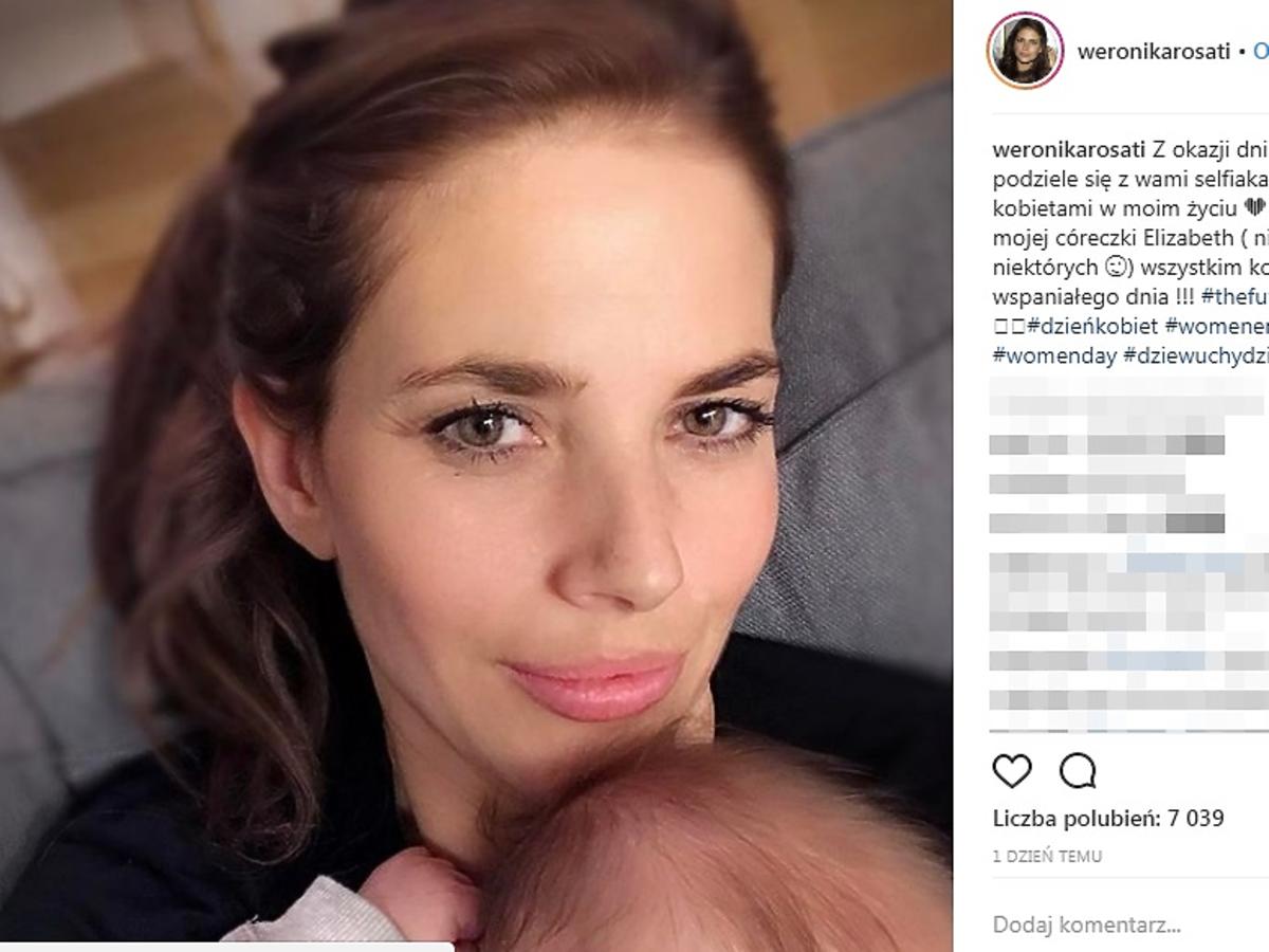 Weronika Rosati jest dumna ze swojej córki