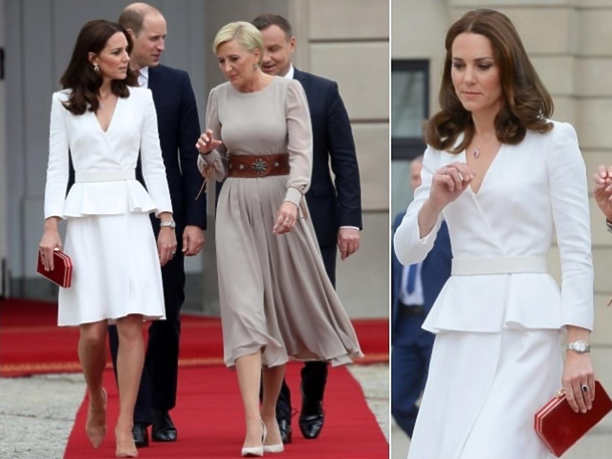 Wiemy, o czym Agata Duda rozmawiała z księżną Kate! "Księżna zwierzyła się Pierwszej Damie..."