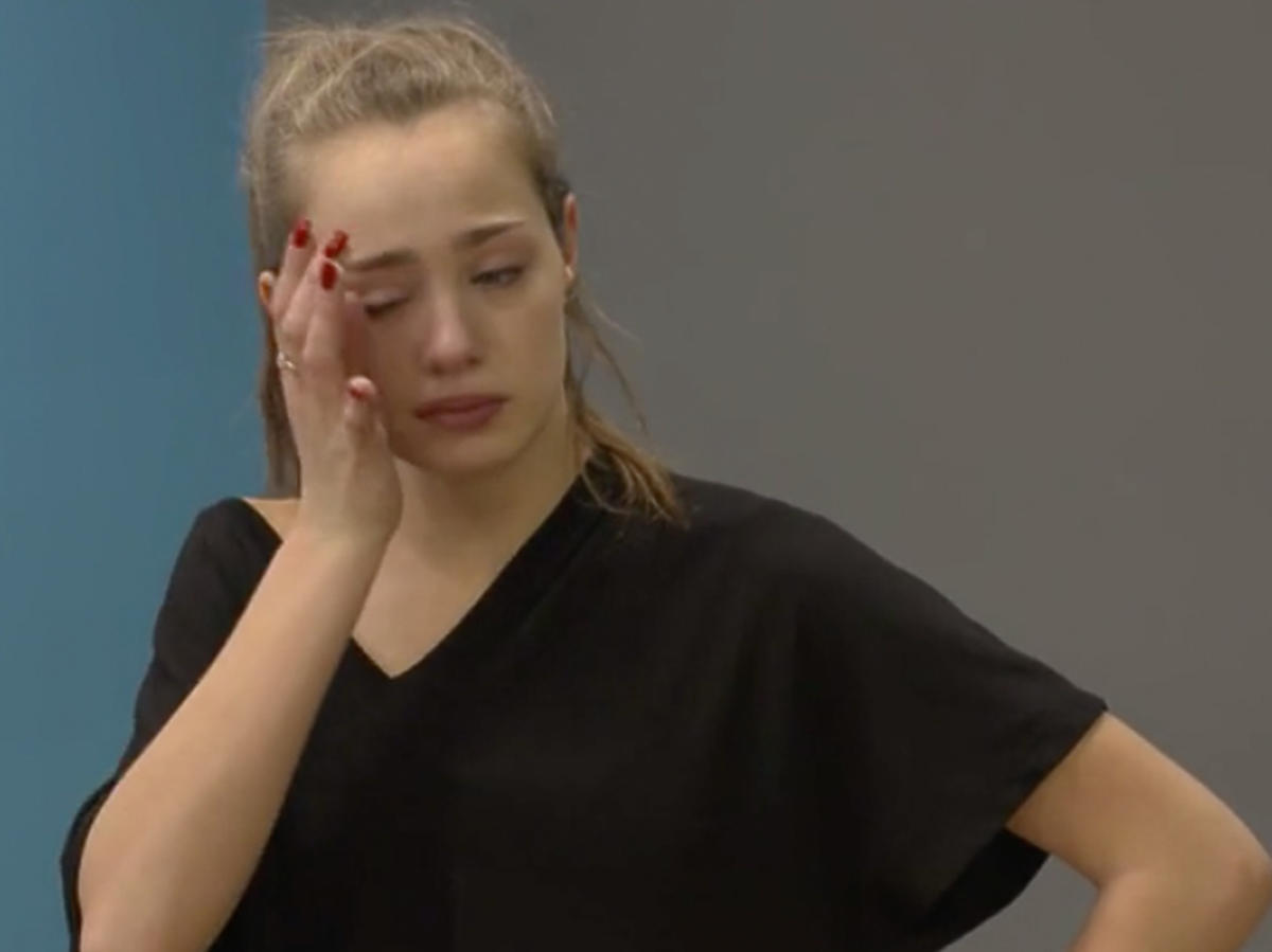 Wiktoria Gąsiewska płacze na planie Dance dance dance