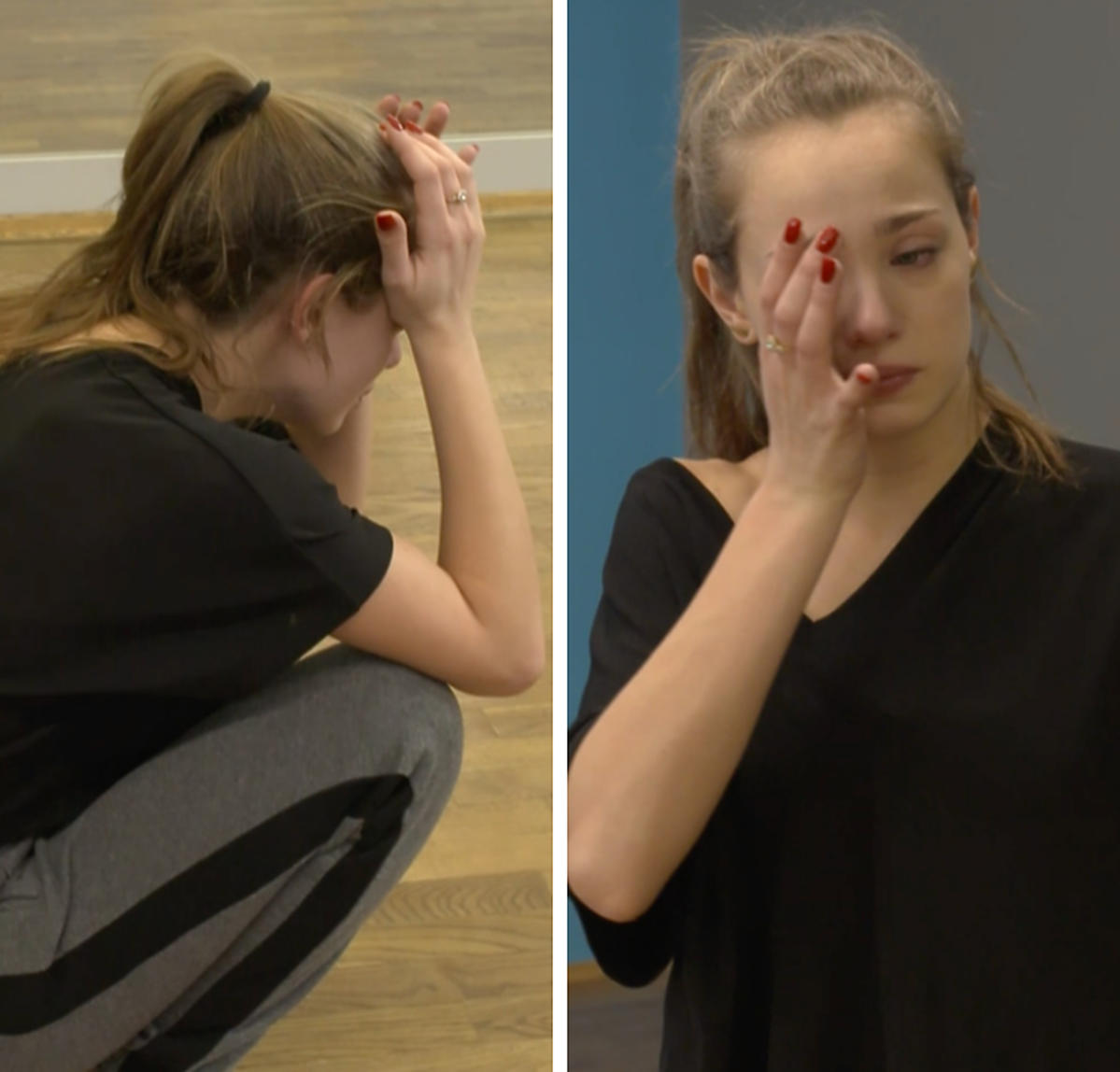 Wiktoria Gąsiewska płacze na treningu przed kolejnym odcinkiem Dance, dance, dance