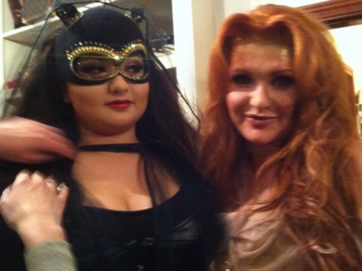 Wiktoria i Marta Grycan na Halloween