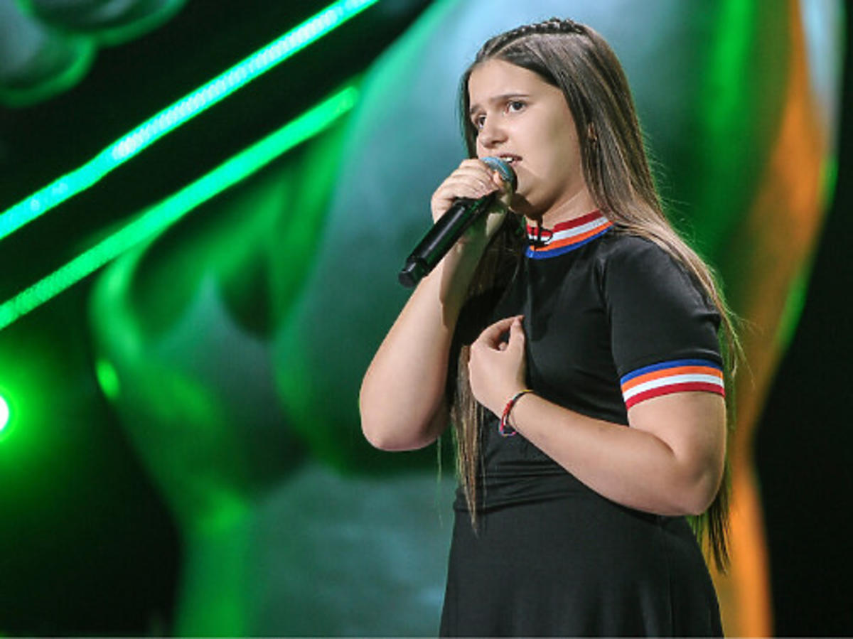Wiktoria Zwolińska w The Voice Kids