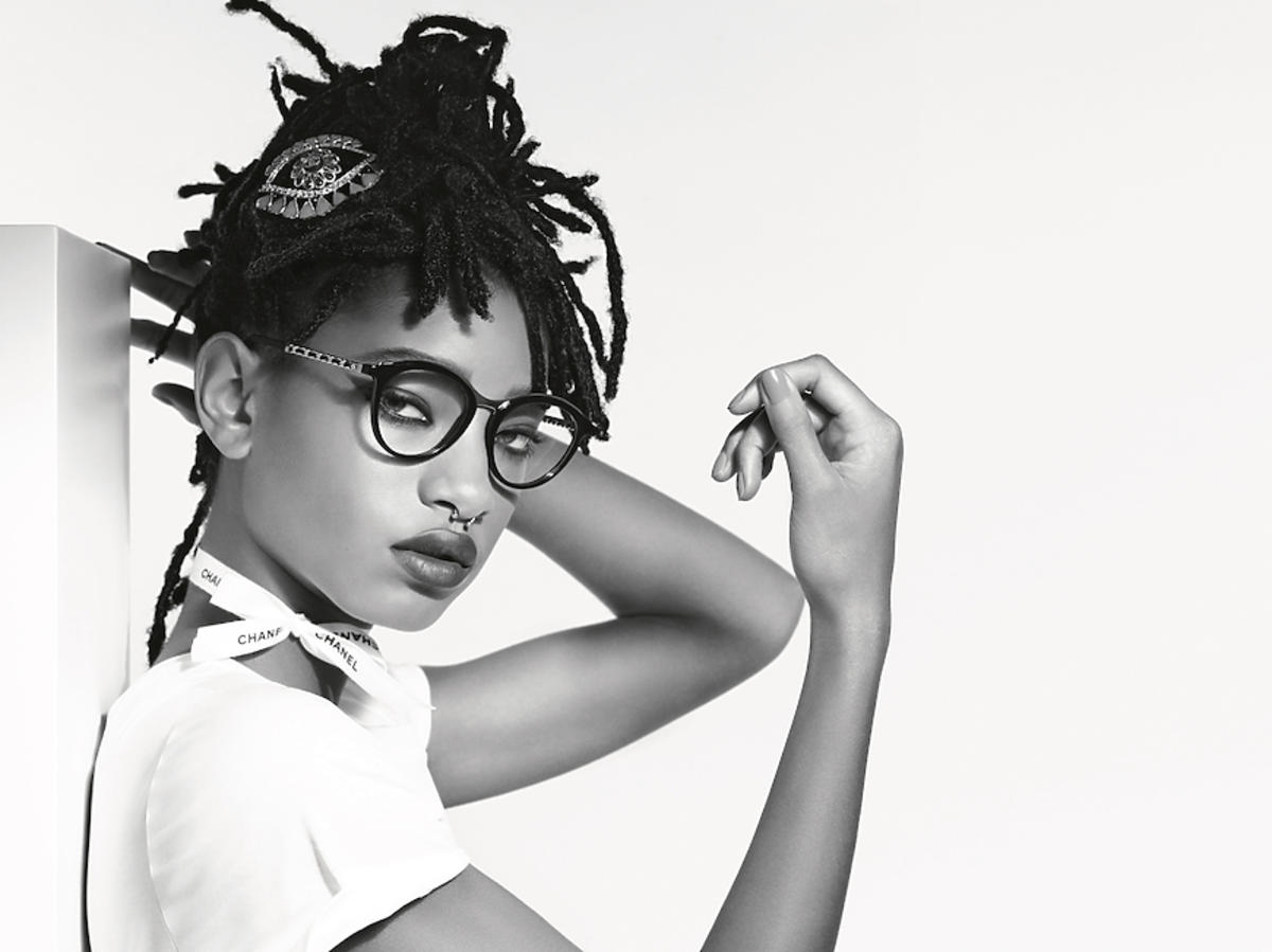 Willow Smith w nowej kampanii okularów Chanel