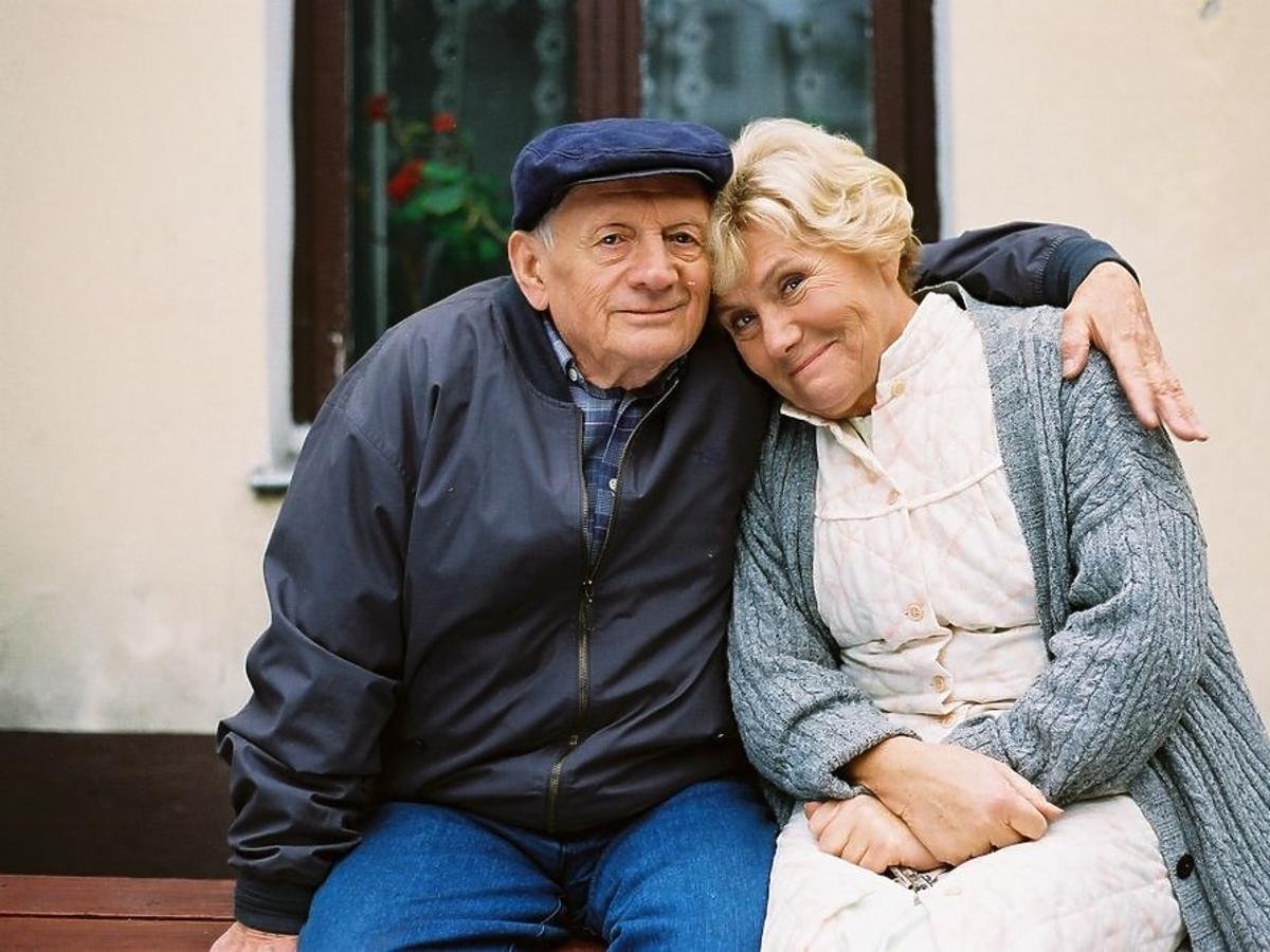Witold Pyrkosz i Teresa Lipowska w M jak miłość