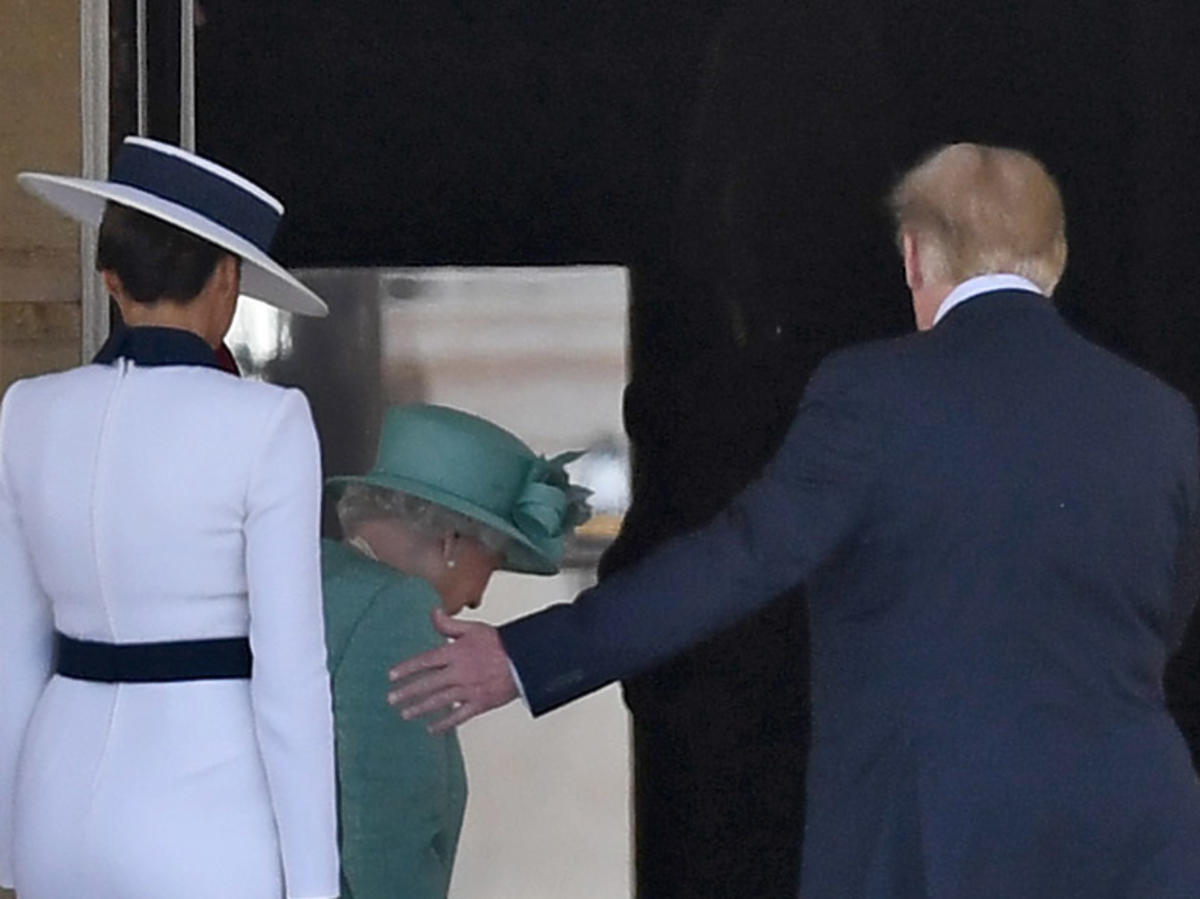 Wizyta Donalda Trumpa u królowej Elżbiety II