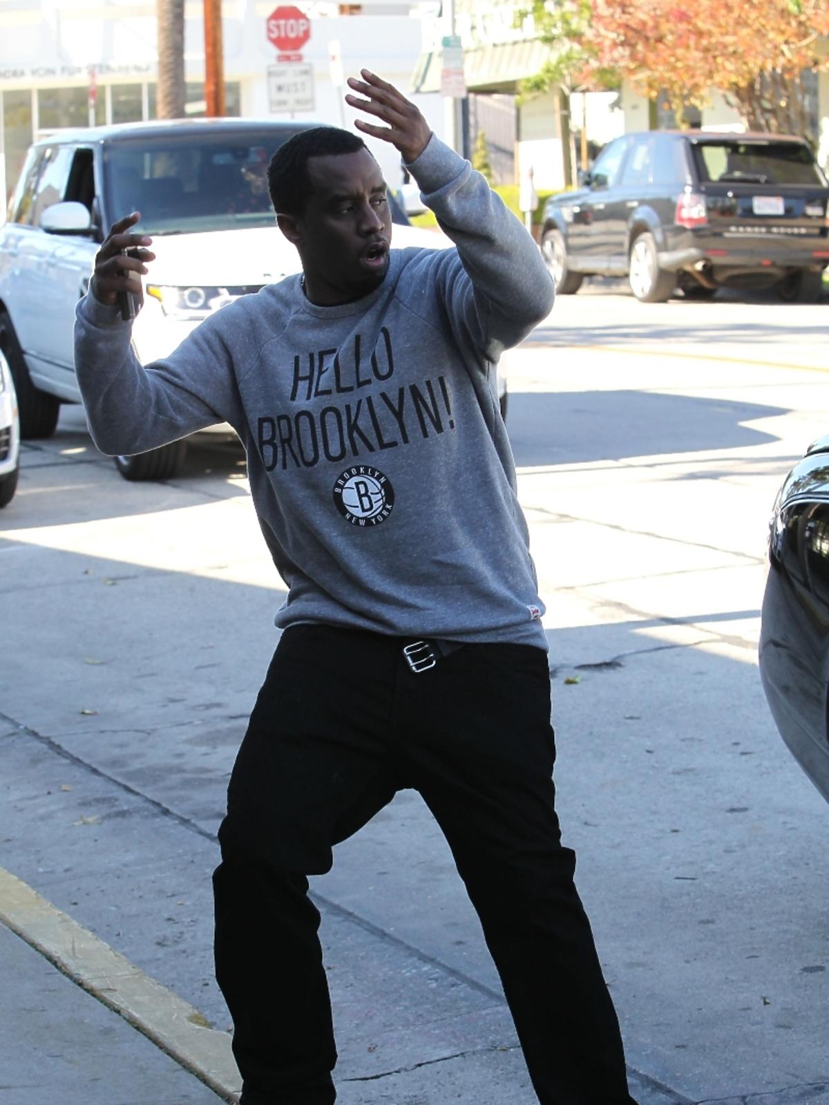 Wkurzony P. Diddy w Los Angeles