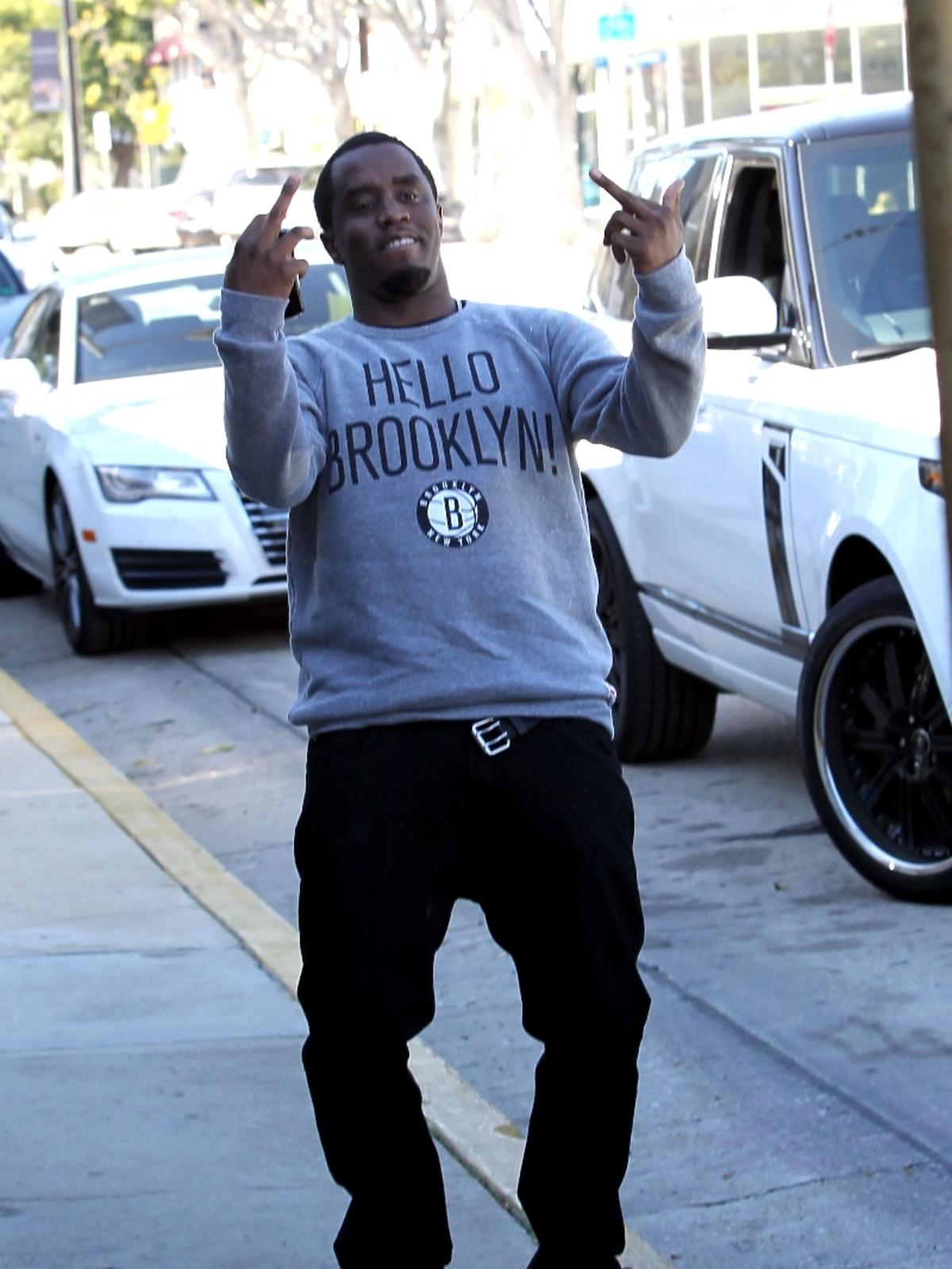 Wkurzony P. Diddy w Los Angeles