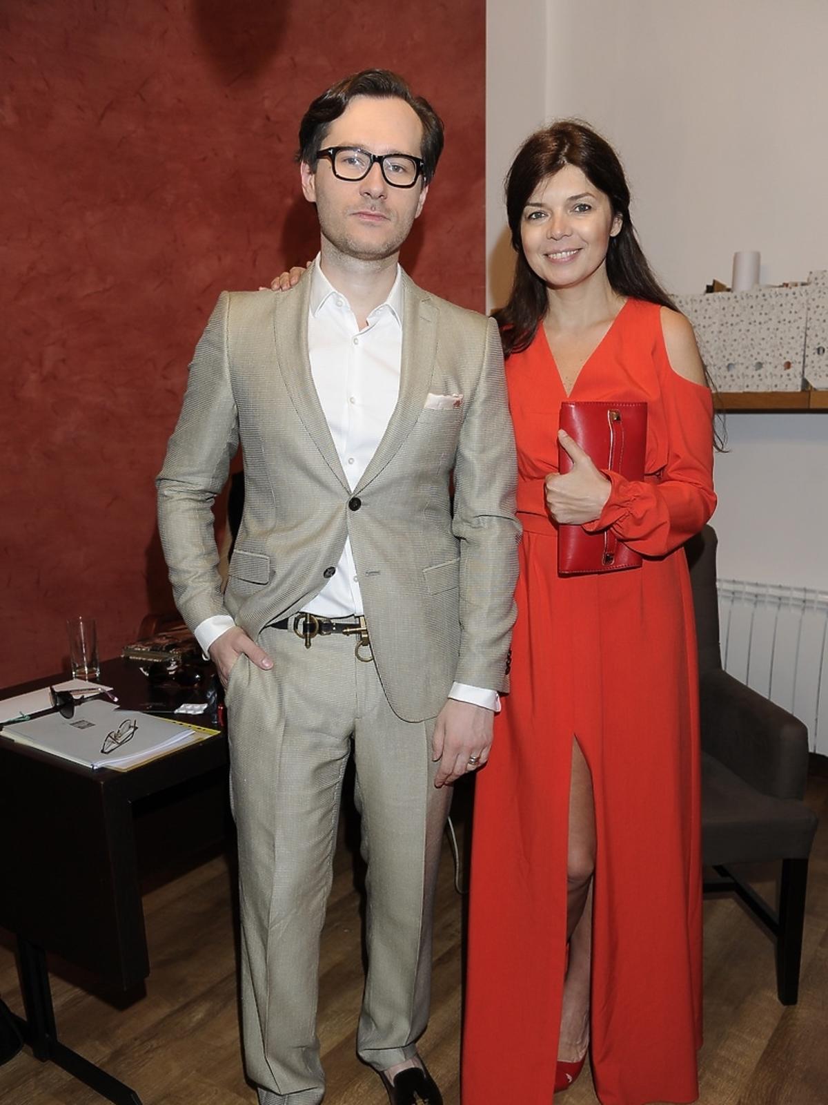 Wojciech Grzybała i Dorota Wróblewska na Off Fashion w Kielcach