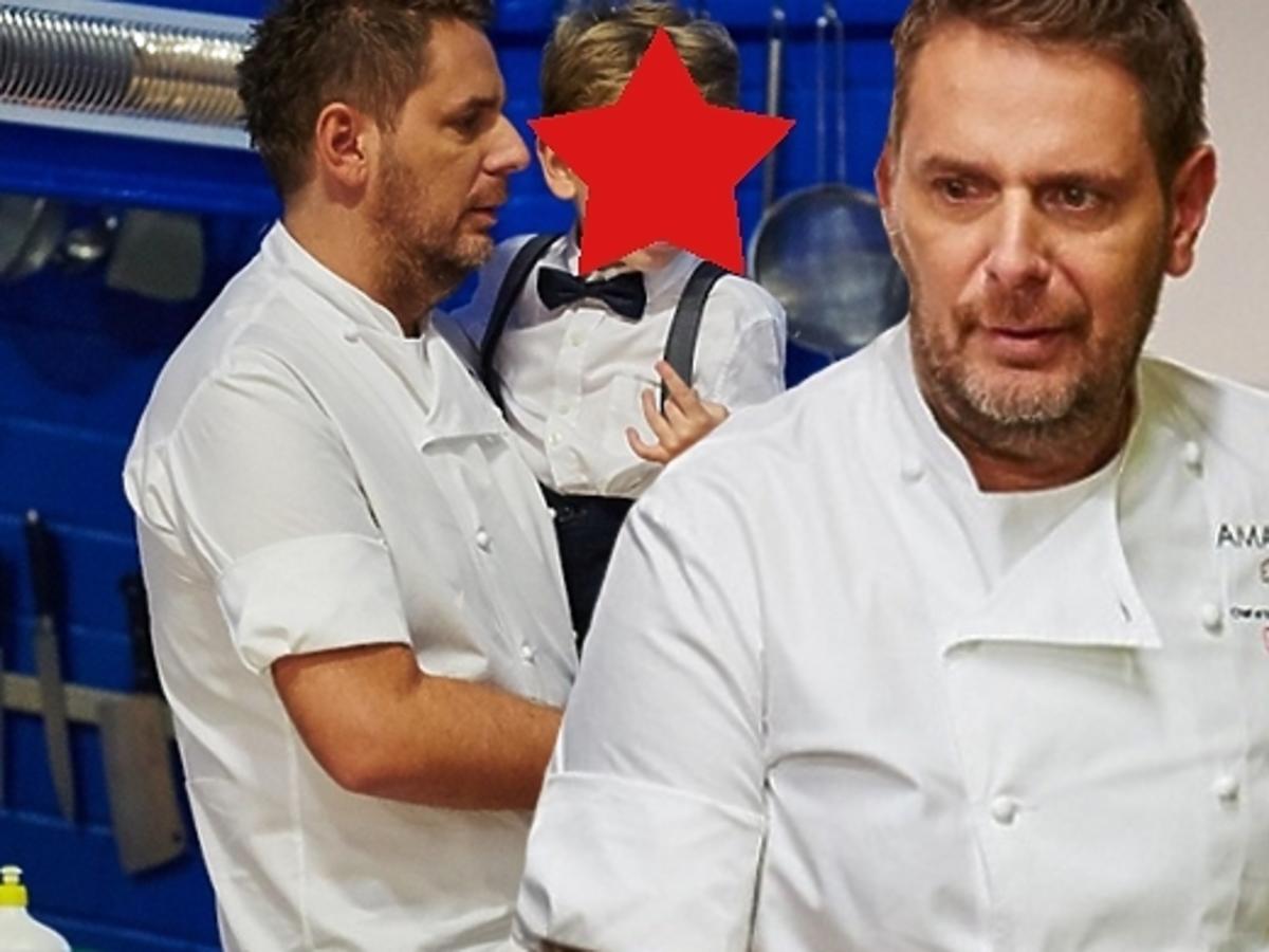 Wojciech Modest Amaro z synem w Hell's Kitchen