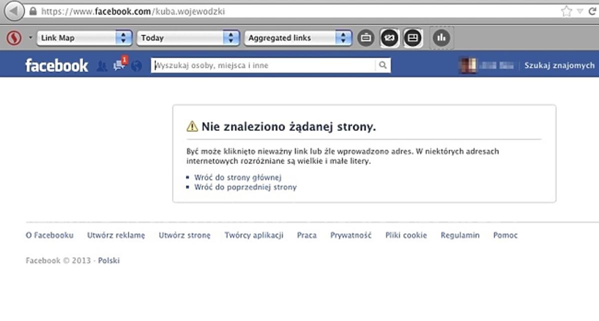 Wojewódzki usunął konto na Facebook'u