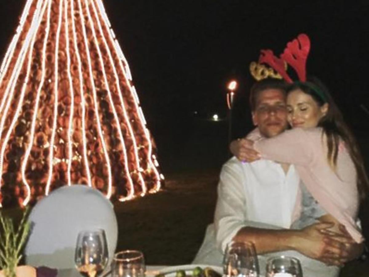 Wojtek Szczęsny i Marina Łuczenko na wakacjach w Tajlandii