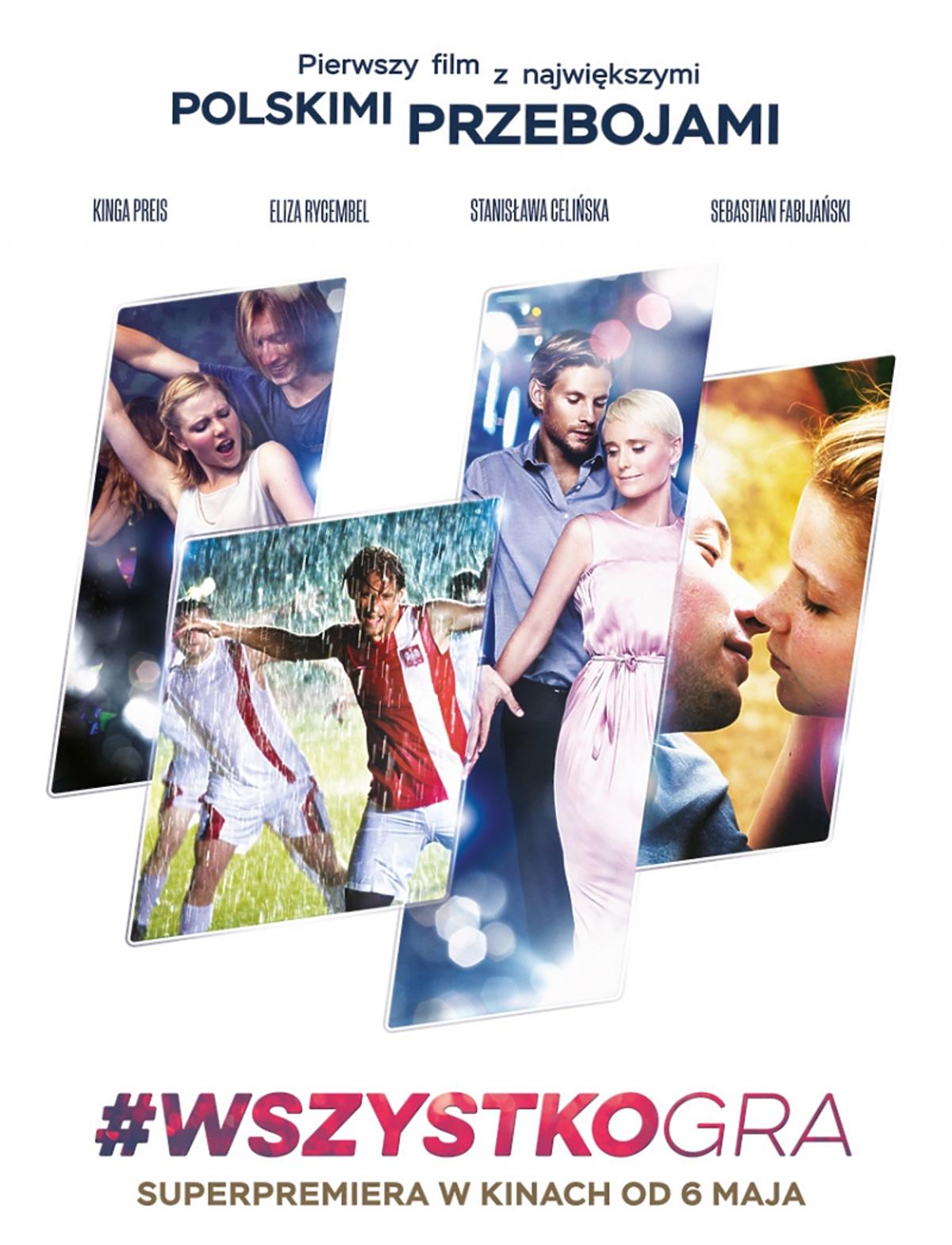 #WszystkoGra plakat filmu
