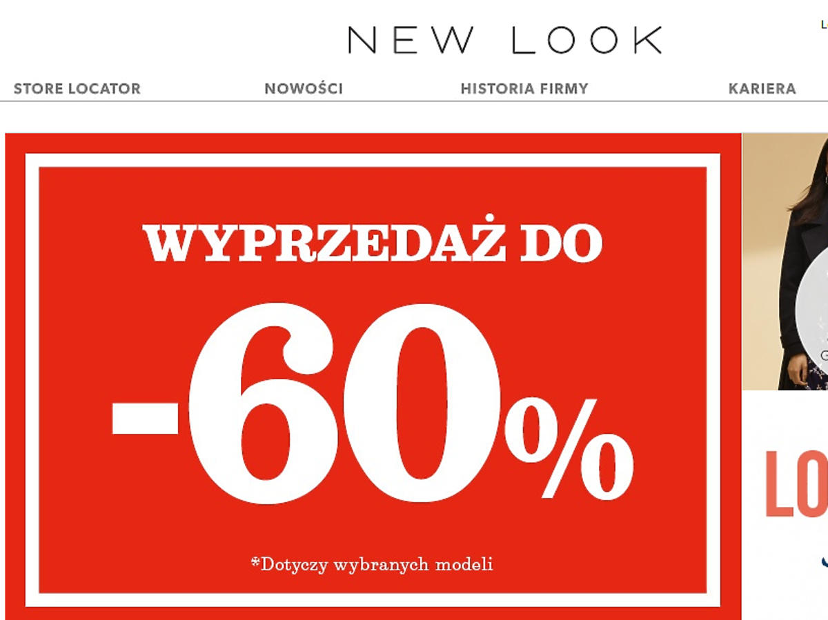 Wyprzedaż zima 2016: New Look