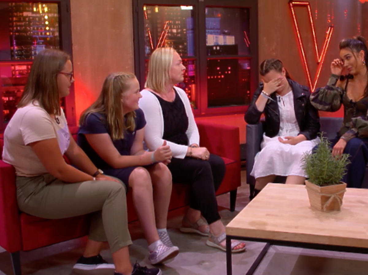 Wzruszona Ida Nowakowska w The Voice Kids