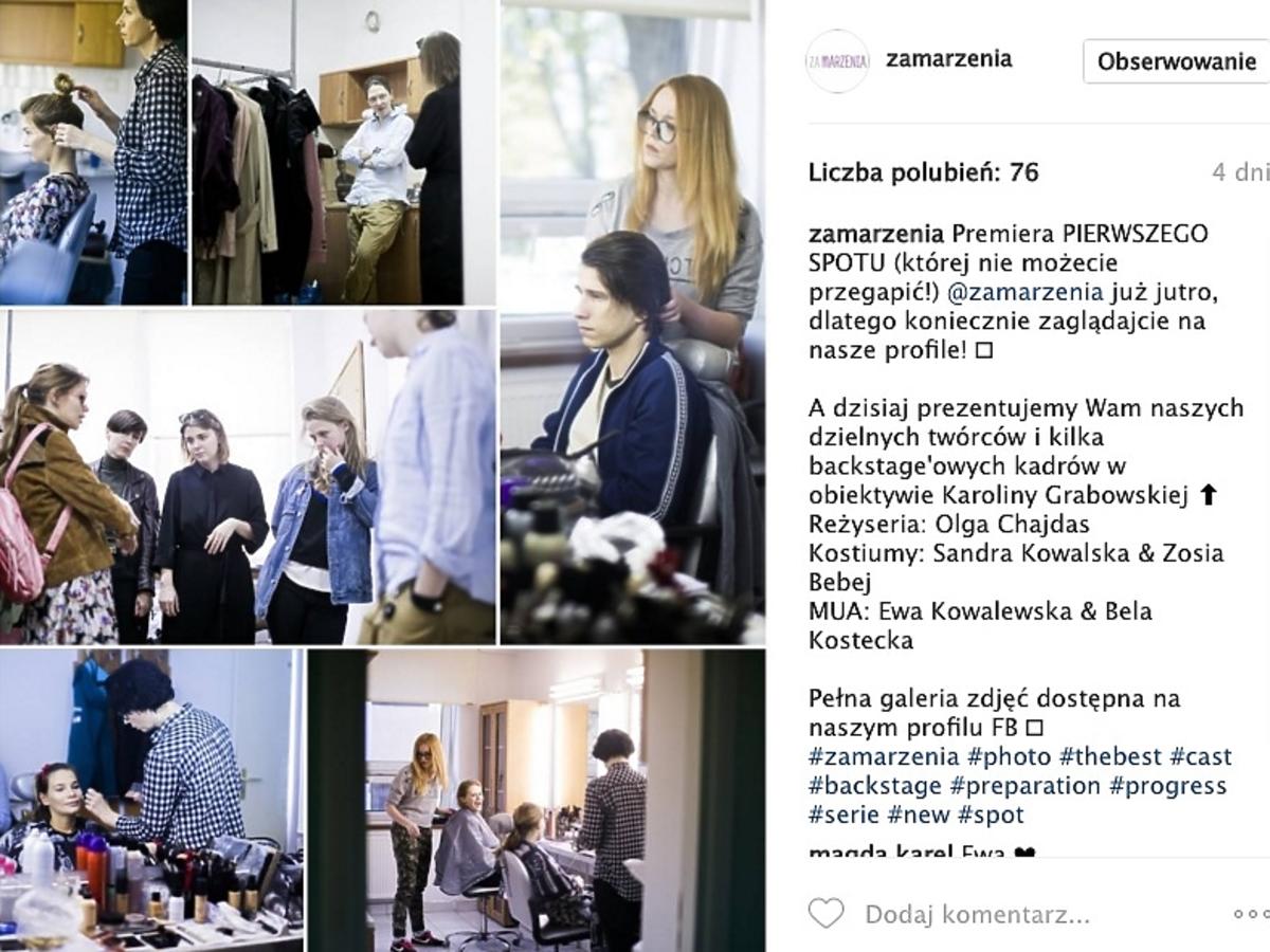 Za Marzenia nowy serial