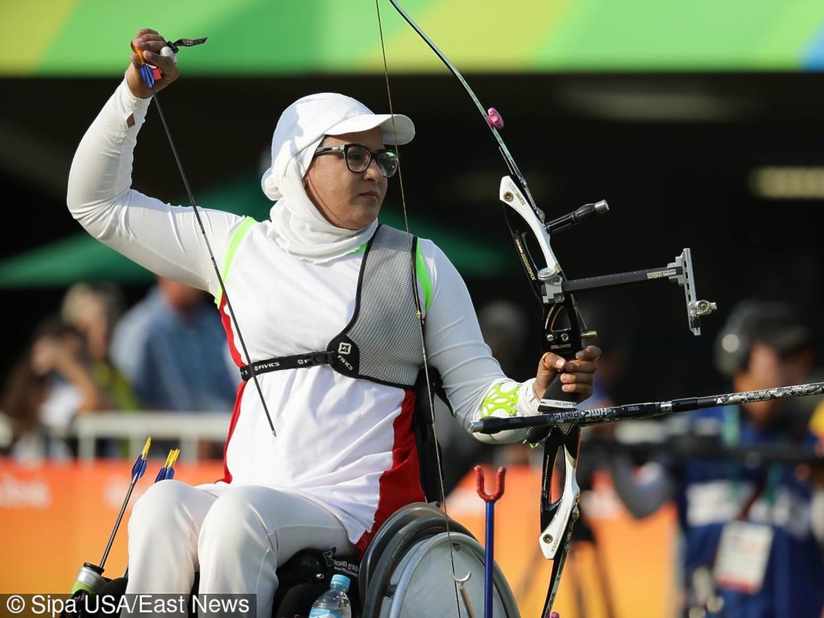 Zahra Nemati irańska niepełnosprawna łuczniczka na igrzyskach Rio 2016