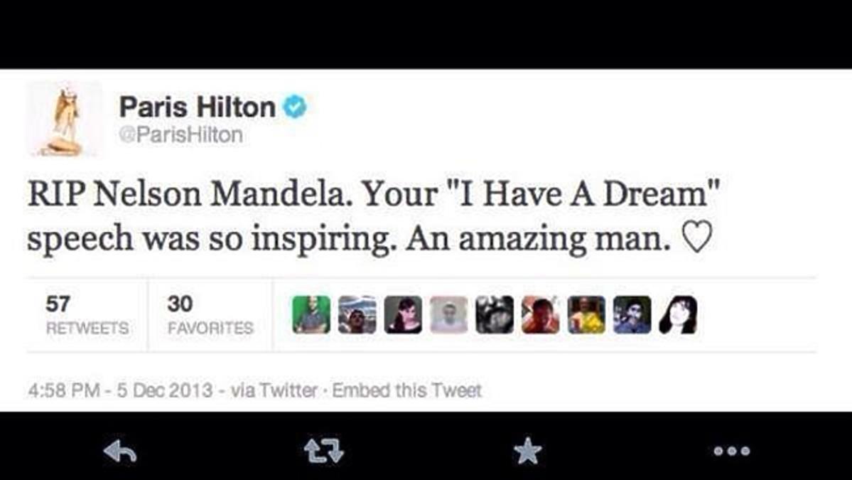 Żart z Paris Hilton na Twitterze