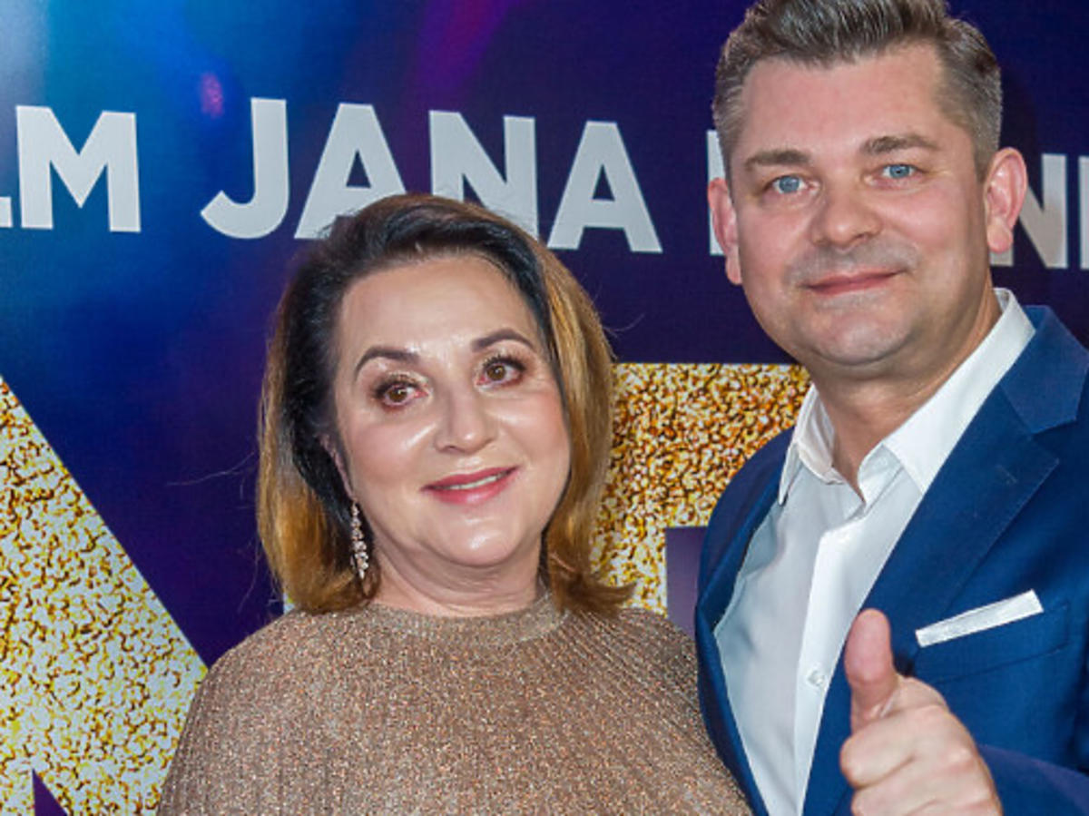 Zenek Martyniuk z żoną Danutą