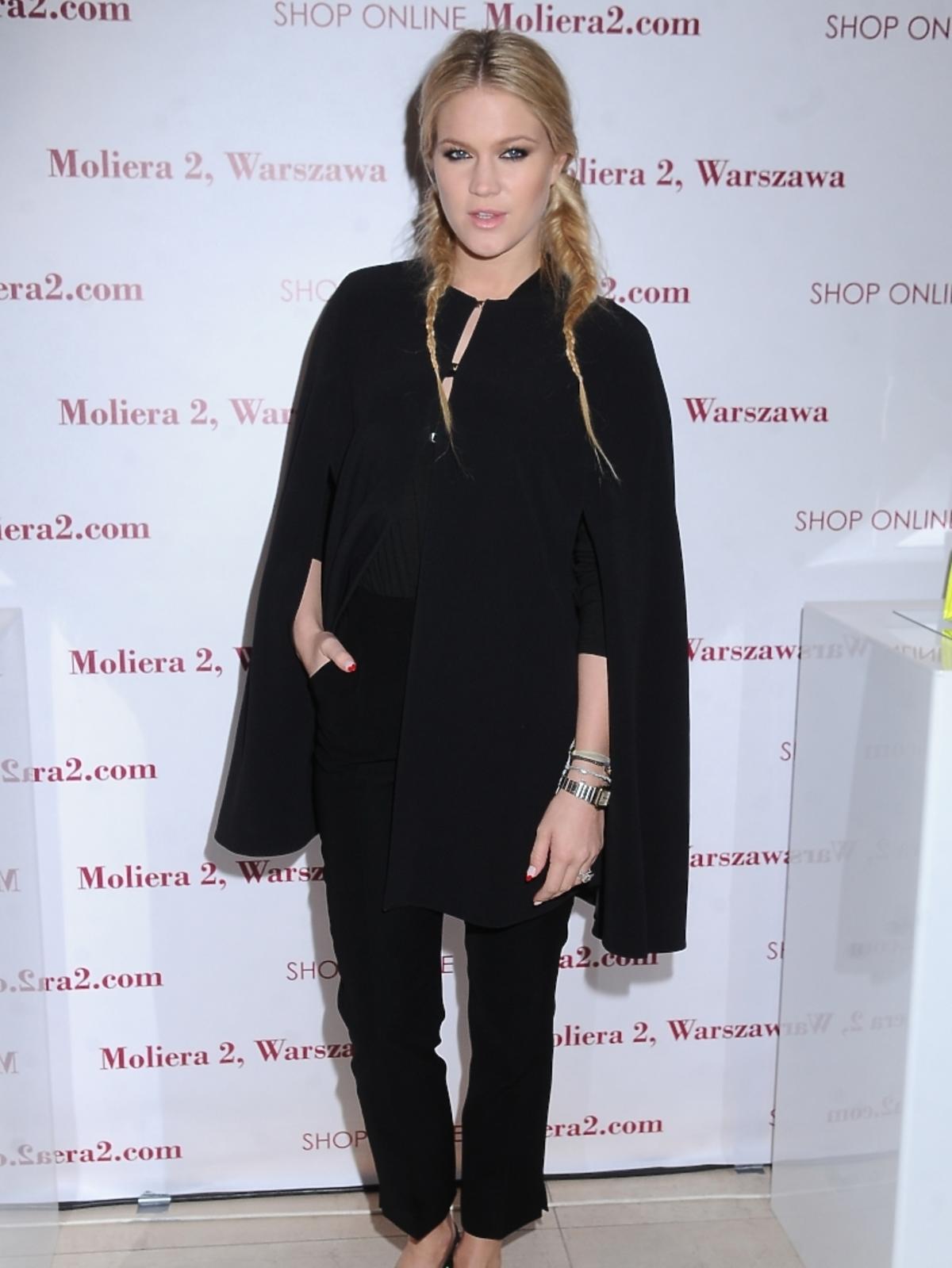 Zofia Ślotała na wernisażu fotografii Terry Richardson for Valentino