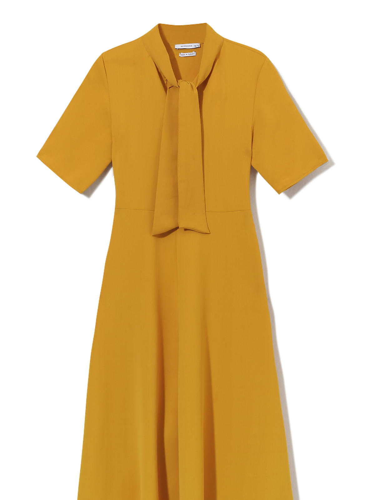żółta sukienka Reserved