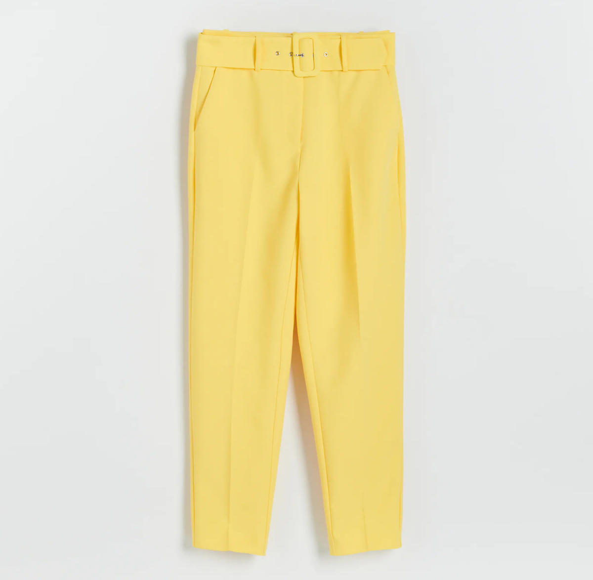 Żółte spodnie w stylu Barbary Kurdej-Szatan
