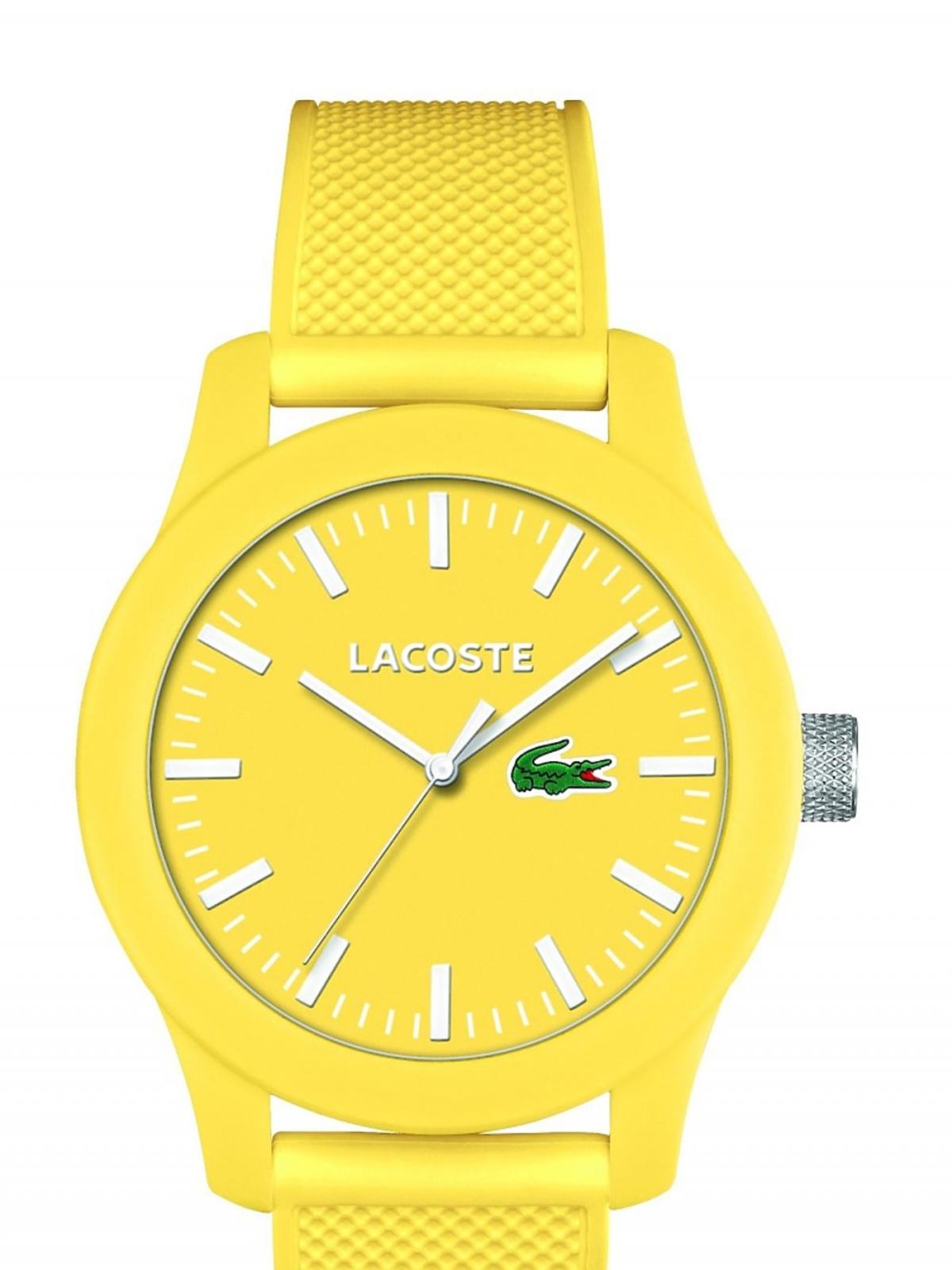 żółty zegarek
