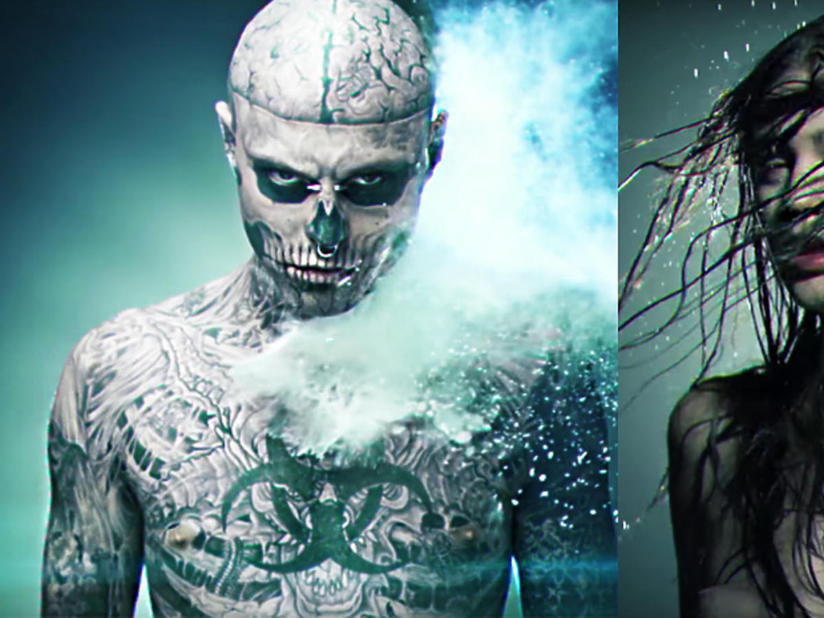Zombie Boy zagrał w teledysku Honoraty Skarbek