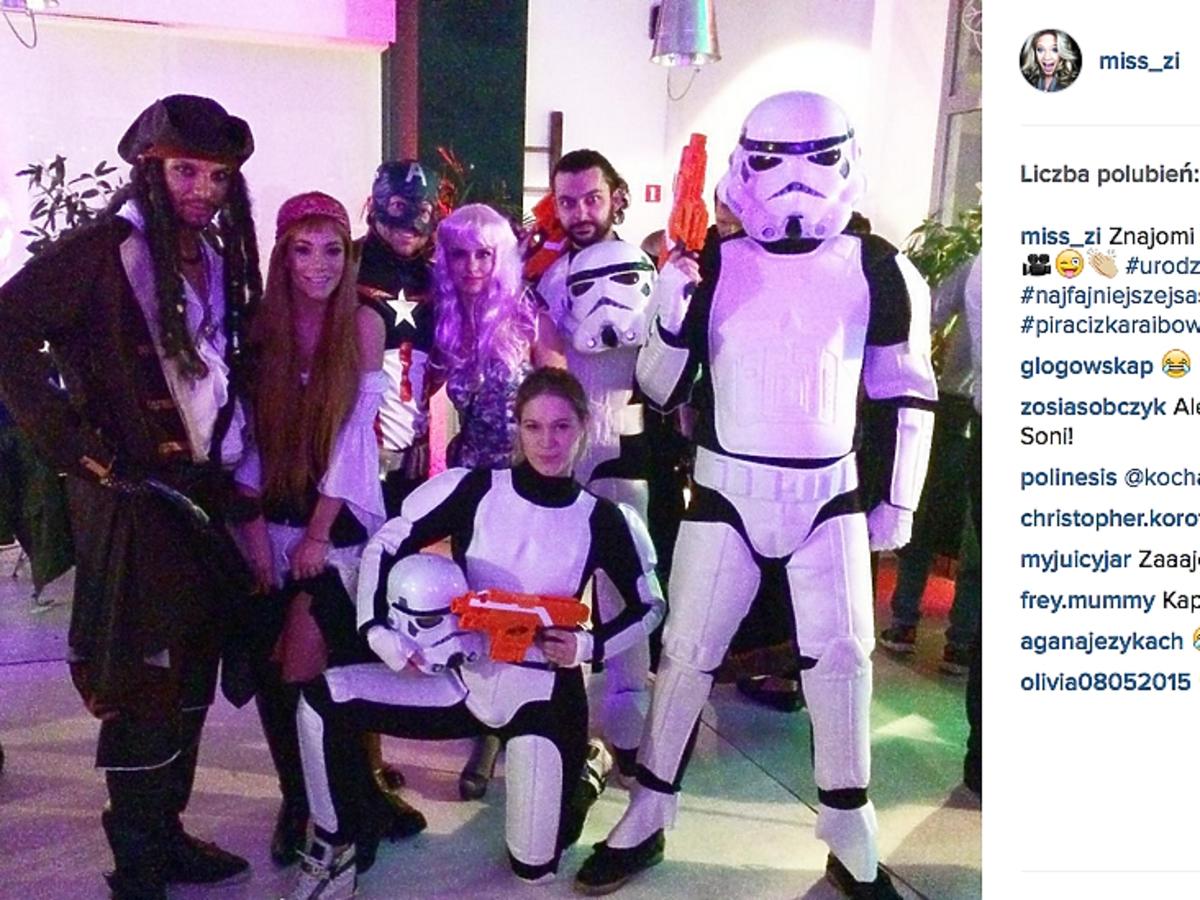 Zosia Ślotała w stroju Stars Wars