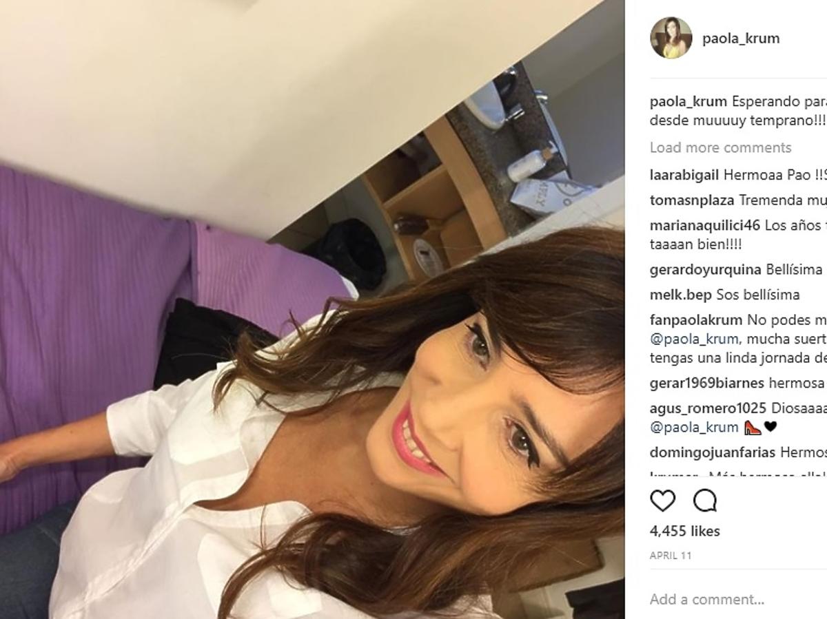 Paola Krum, grała byłą żonę Ivo w