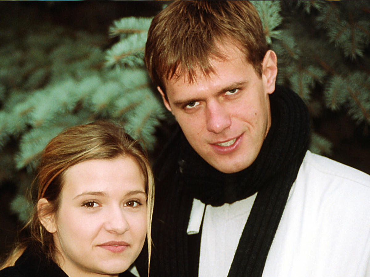 Paweł Okraska z Joanną Koroniewską