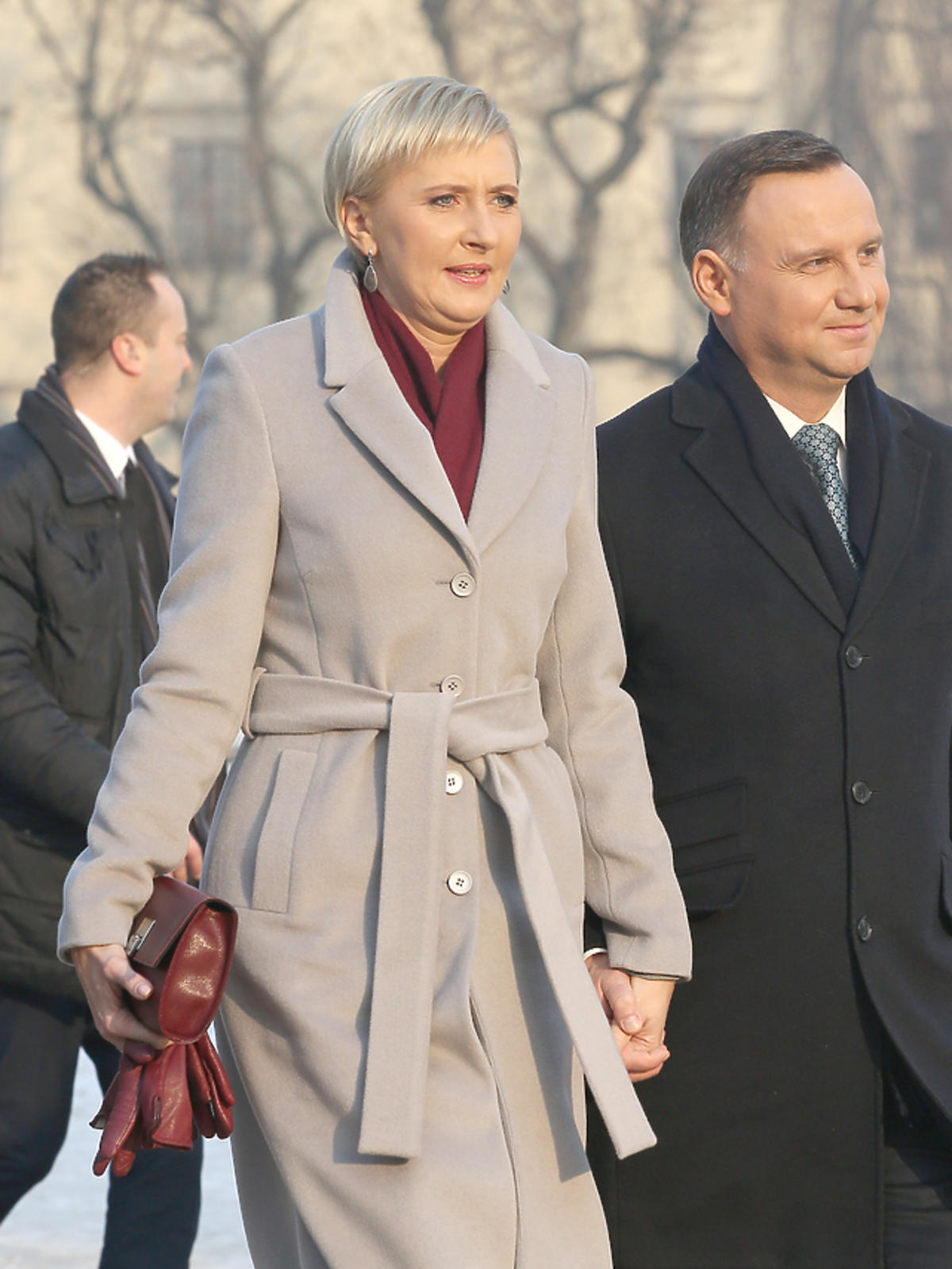 Agata Duda z torebką Gino Rossi