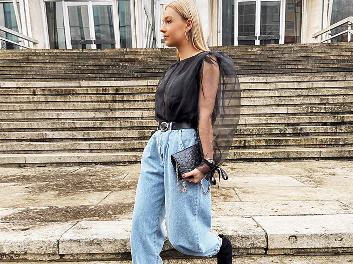 Balloon jeans wracają do mody! To najmocniejszy trend na wiosnę 2020