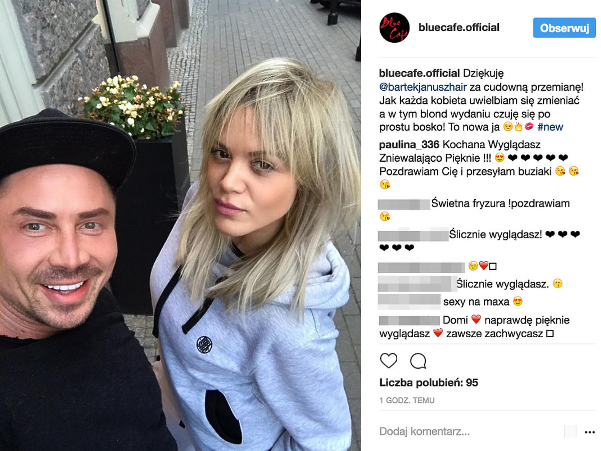 Dominika Gawęda zmieniła fryzurę