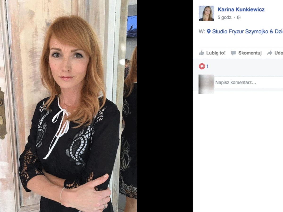 Karina Kunkiewicz ma nową fryzurę