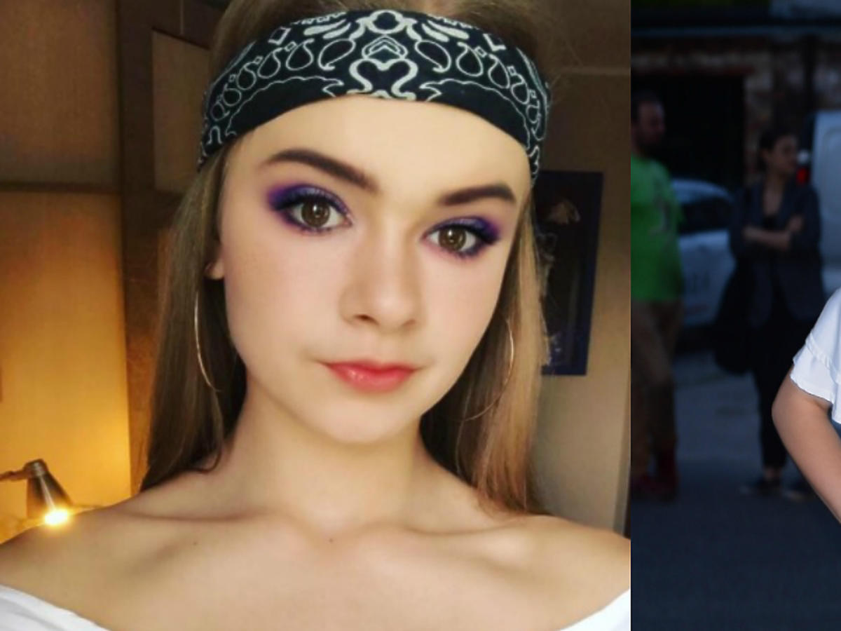 Julia Wróblewska na pokazie Kupisza