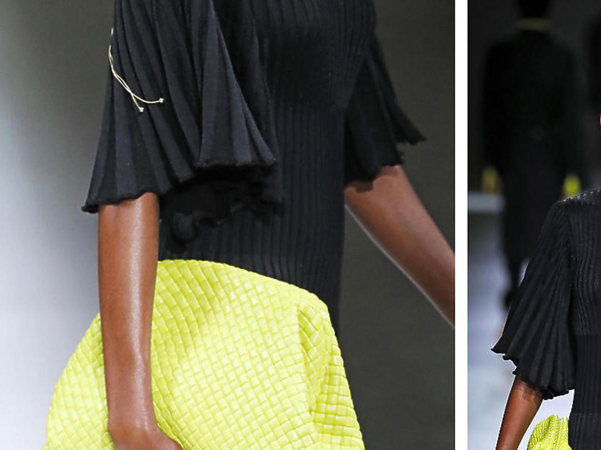 Limonkowa torebka Bottega Veneta na jesień 2020
